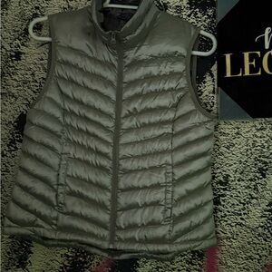 Bernardo Silver Quilted Vest